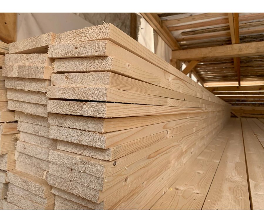 Доска сухая строганная 20х140х3000